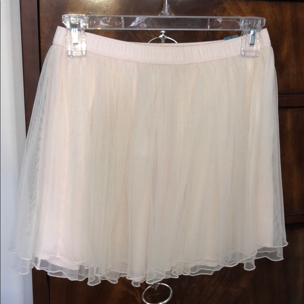 Abercrombie and Fitch baby pink skirt